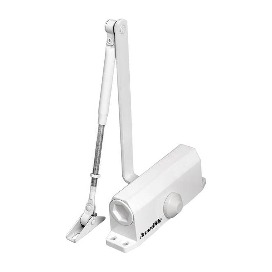 Доводчик дверной морозостойкий LY5000 (LY5) White 120 кг — Белый