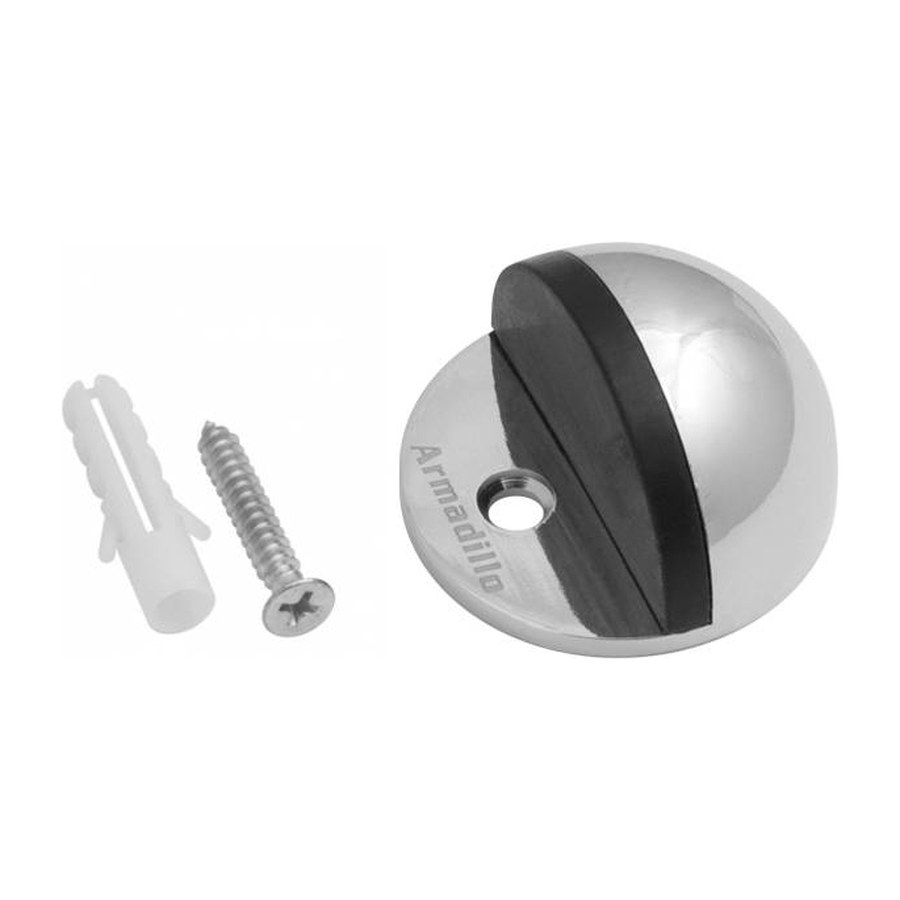 Упор дверной напольный STOPPER/ZA003 (DH003ZA) CP-8 — Хром