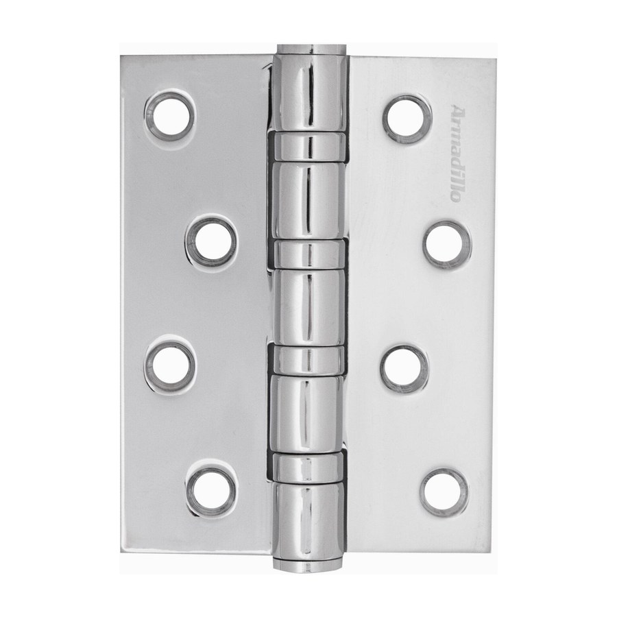 Петля универсальная IN4500UC-BL CP 100x75x3 INOX304 БЛИСТЕР — Хром