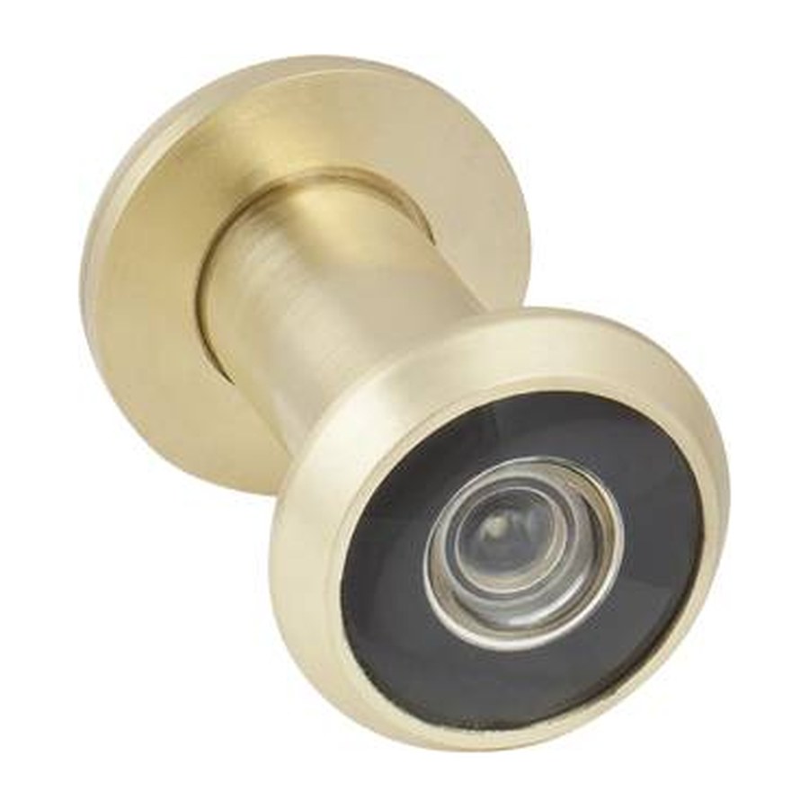 Глазок ( Армадилло) дверной оптика стекло DV-PRO 1/60-35/BR/HD (DVG1/HD) SG — Матовое золото