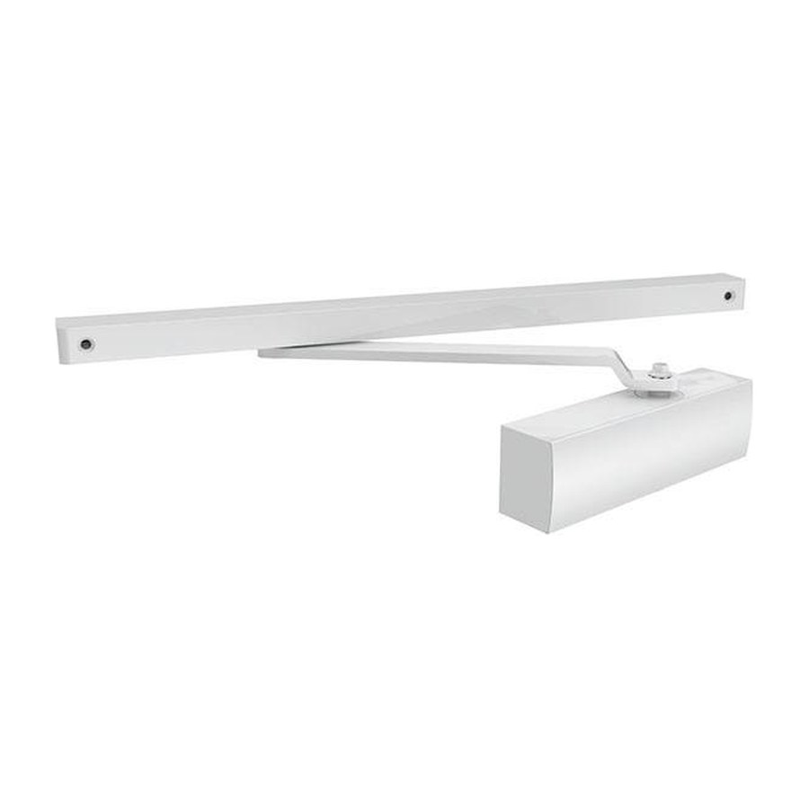 Доводчик дверной со скользящей тягой DCSLIDER85 (DCS-85) WH — Белый