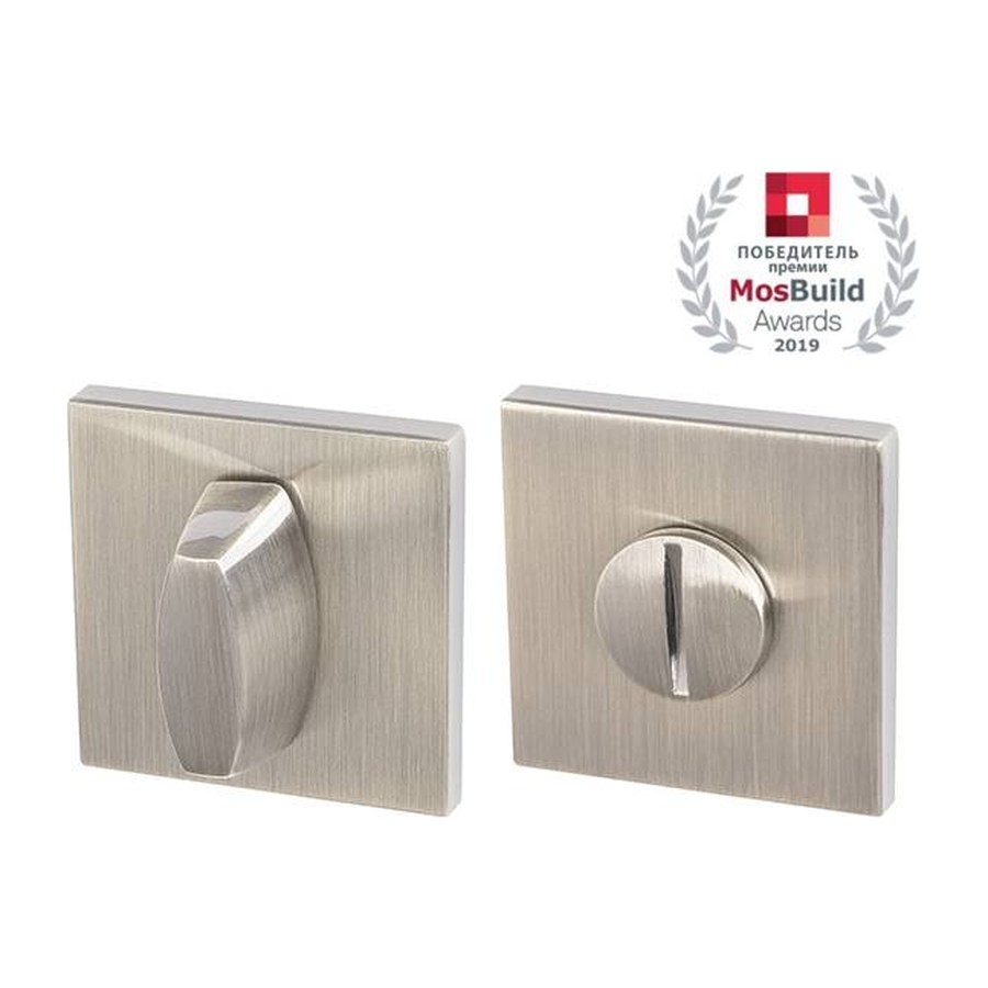 Ручка поворотная WC-BOLT BK6 USS SN-3 — Матовый никель