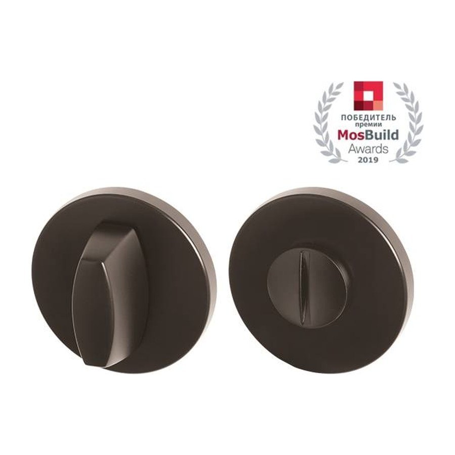 Ручка поворотная WC-BOLT BK6 URS BPVD-77 — Вороненый никель