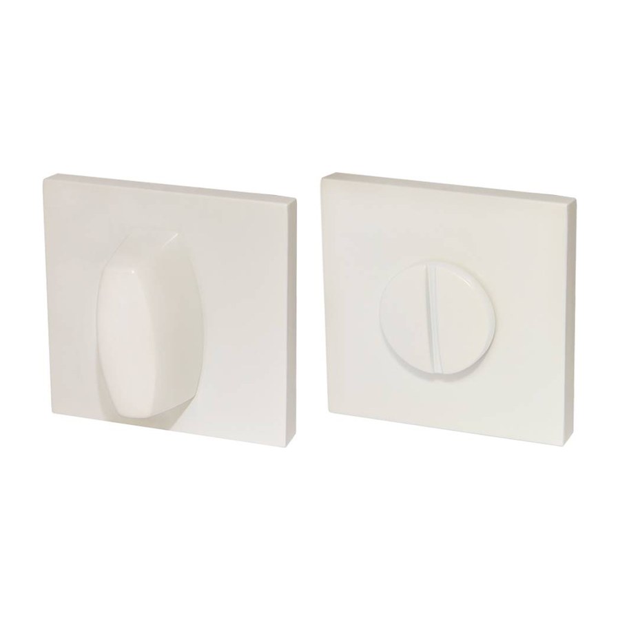 Ручка поворотная WC-BOLT BK6 USS WH-19 — Белый