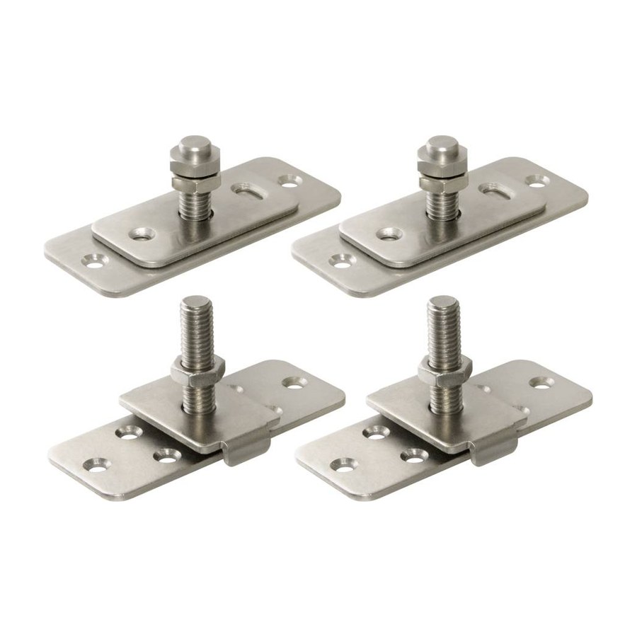 Комплект монтажных пластин SLD.Comfort-PRO/telescope.static door plates