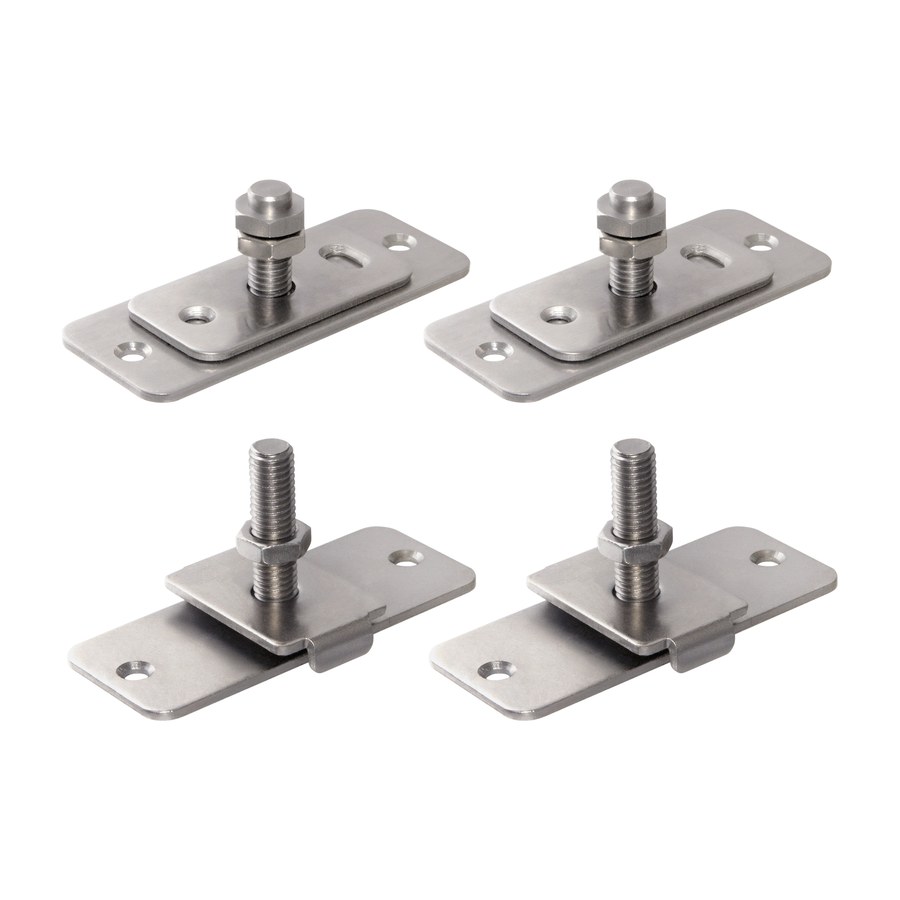 Комплект монтажных пластин SLD.Comfort-PRO.PROF/telescope.static door plates