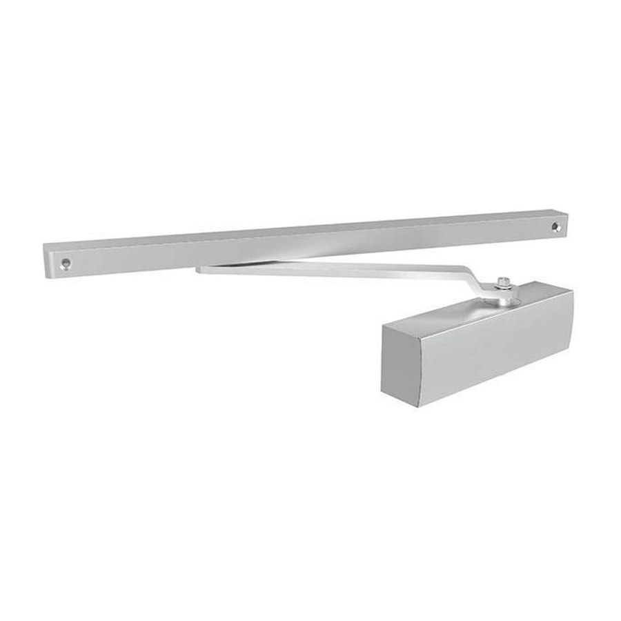Доводчик дверной со скользящей тягой DCSLIDER45 WH (белый)