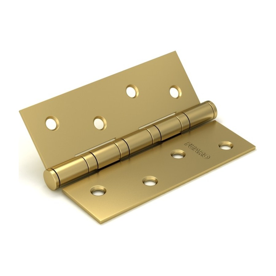 Петля универсальная IN4400U SB (4BB 100x75x2,5) мат. золото