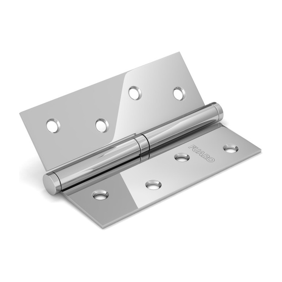 Петля съемная IN4430SR-BL CP правая (413/BL-4 100x75x2,5) хром БЛИСТЕР