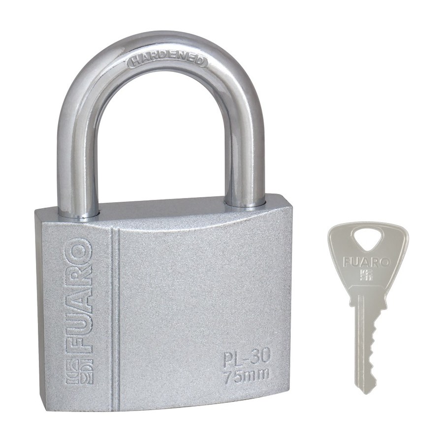 Замок навесной PL-PROTEC-3075 3key (PL-3075) англ. /блистер