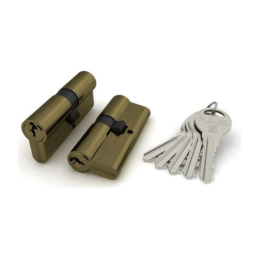 Цилиндровый механизм (R300/60) R3000Key60(25+10+25) AB бронза 5Key