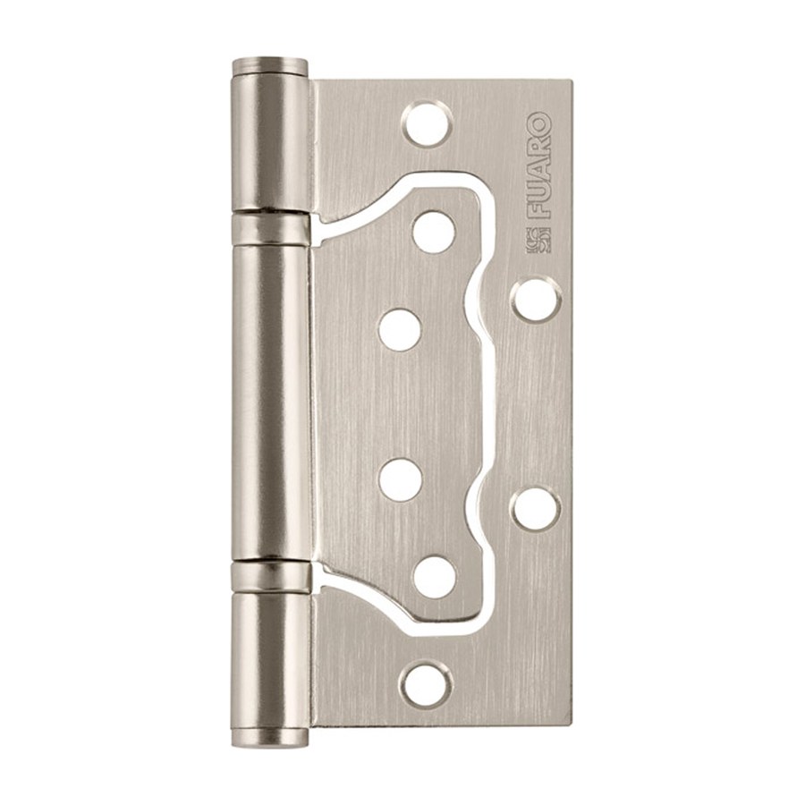 Петля универсальная без врезки IN4300W SN (300-2BB 100×2,5) – матовый никель
