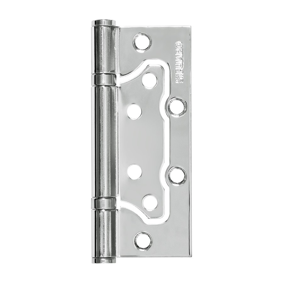Петля универсальная без врезки IN4300W CP (300-2BB 100×2,5) – хром