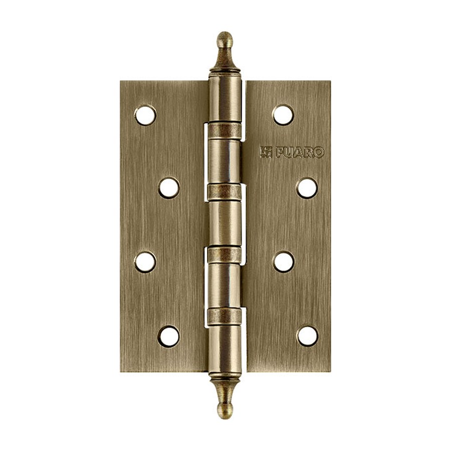 Петля универсальная IN4400UA-BL AB (4BB/A/BL 100x75x2,5) бронза БЛИСТЕР
