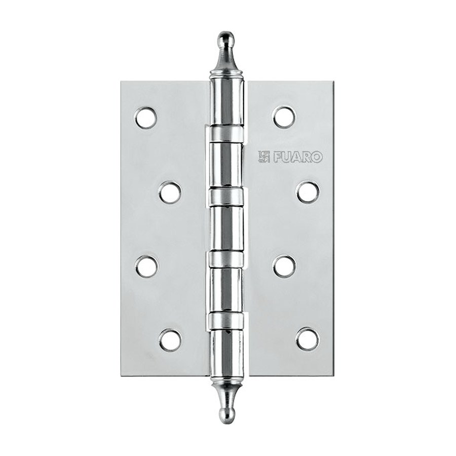Дверная фурнитура Петля универсальная IN4400UA-BL CP (4BB/A/BL 100x75x2,5) хром БЛИСТЕР