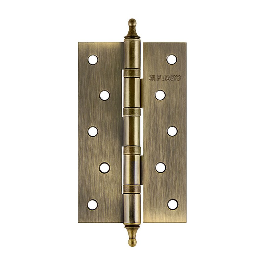 Дверная фурнитура Петля универсальная IN5400UA-BL AB (4BB/A/BL 125x75x2,5) бронза БЛИСТЕР