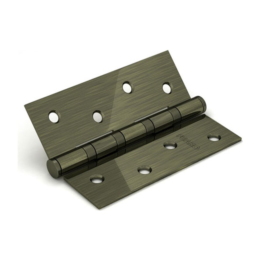 Петля универсальная IN5400U-BL AB (4BB/BL 125x75x2,5) бронза БЛИСТЕР