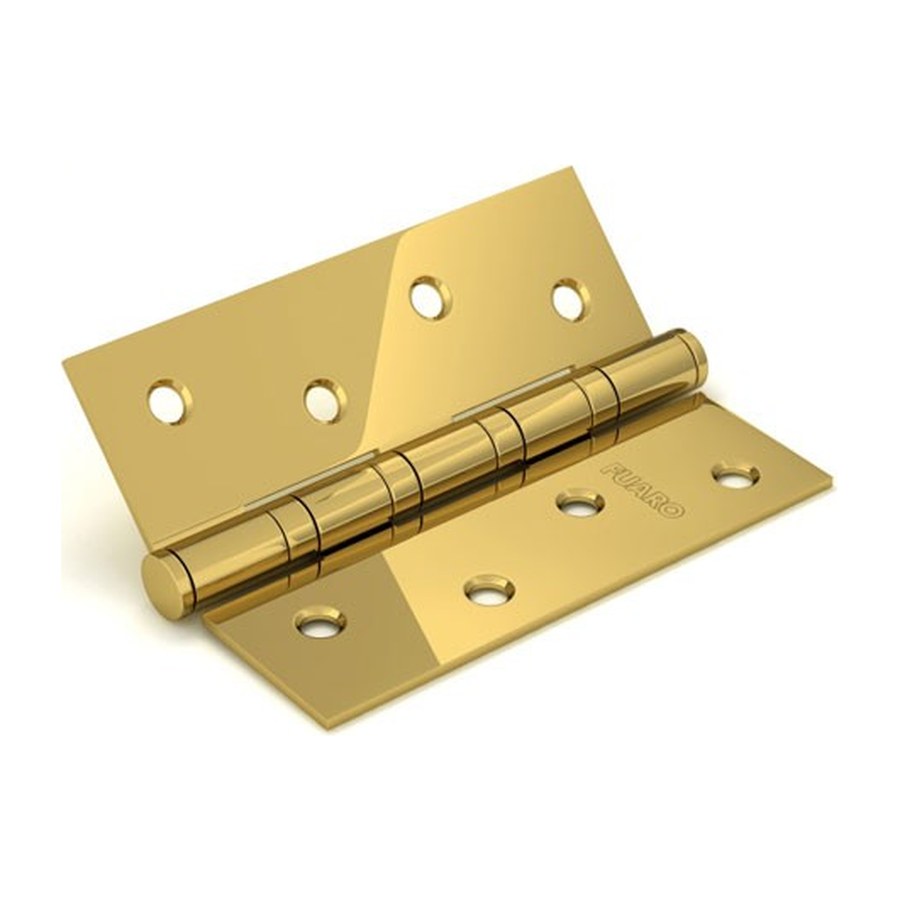 Петля универсальная IN5400U-BL PB (4BB/BL 125x75x2,5) латунь БЛИСТЕР