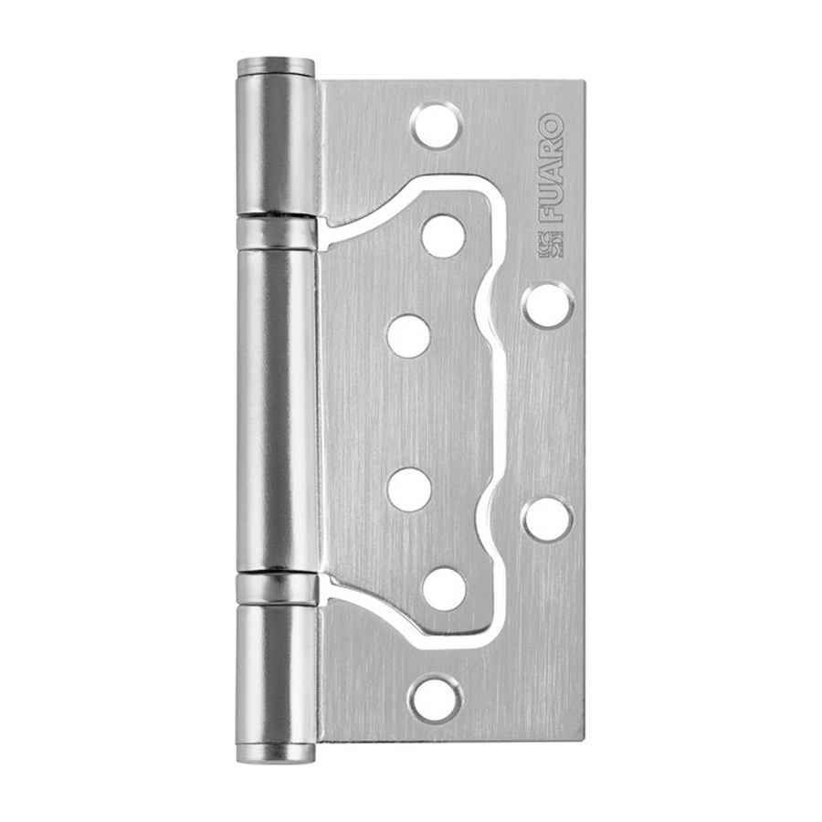 Петля универсальная без врезки IN4500W-BL SC (500-2BB/BL 100×2,5) сатинированный хром БЛИСТЕР