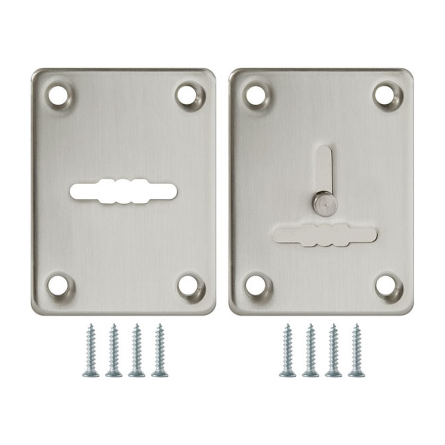 Дверная фурнитура Накладка на сувальдный Замок Fuaro (Фуаро) ESC.S-lift+S/K.set (ESC081/082) мат.никель (2шт.)