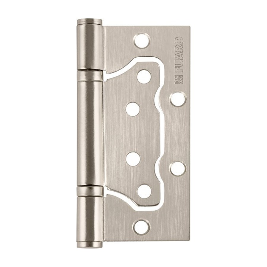 Петля универсальная без врезки IN4500W SN (500-2BB 100×2,5) мат. никель