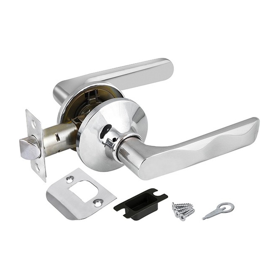 Ручка Защелка Fuaro (Фуаро) DK624/BL CP-PS (624/BL CP-P) (без фик.) хром