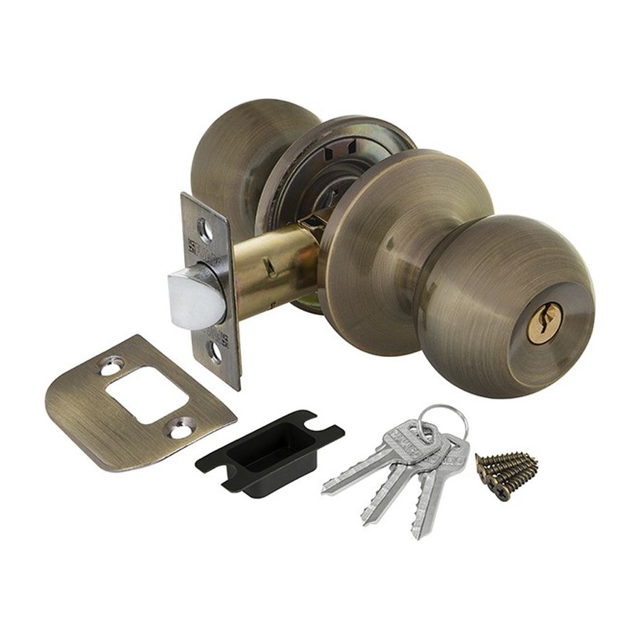 Ручка Защелка Fuaro (Фуаро) DK672/BL AB-ET (672/BL AB-E) ( кл/фик.) бронза
