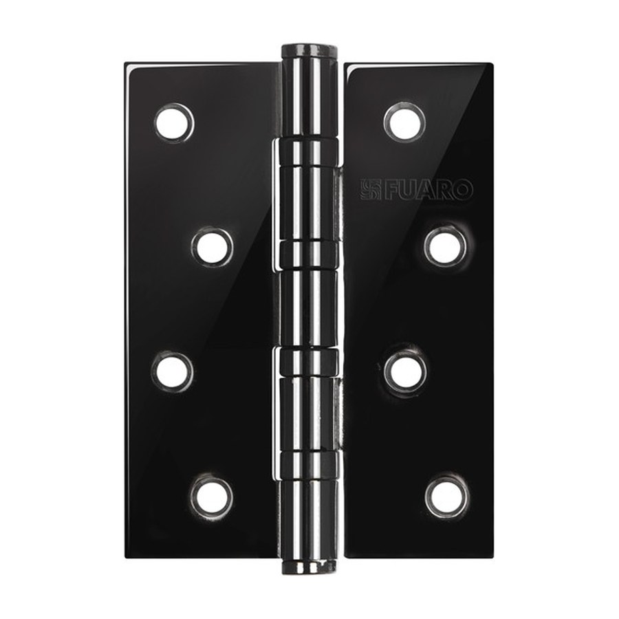 Дверная фурнитура Петля универсальная IN4400U-BL BN (4BB/BL 100x75x2,5) черный глянец БЛИСТЕР