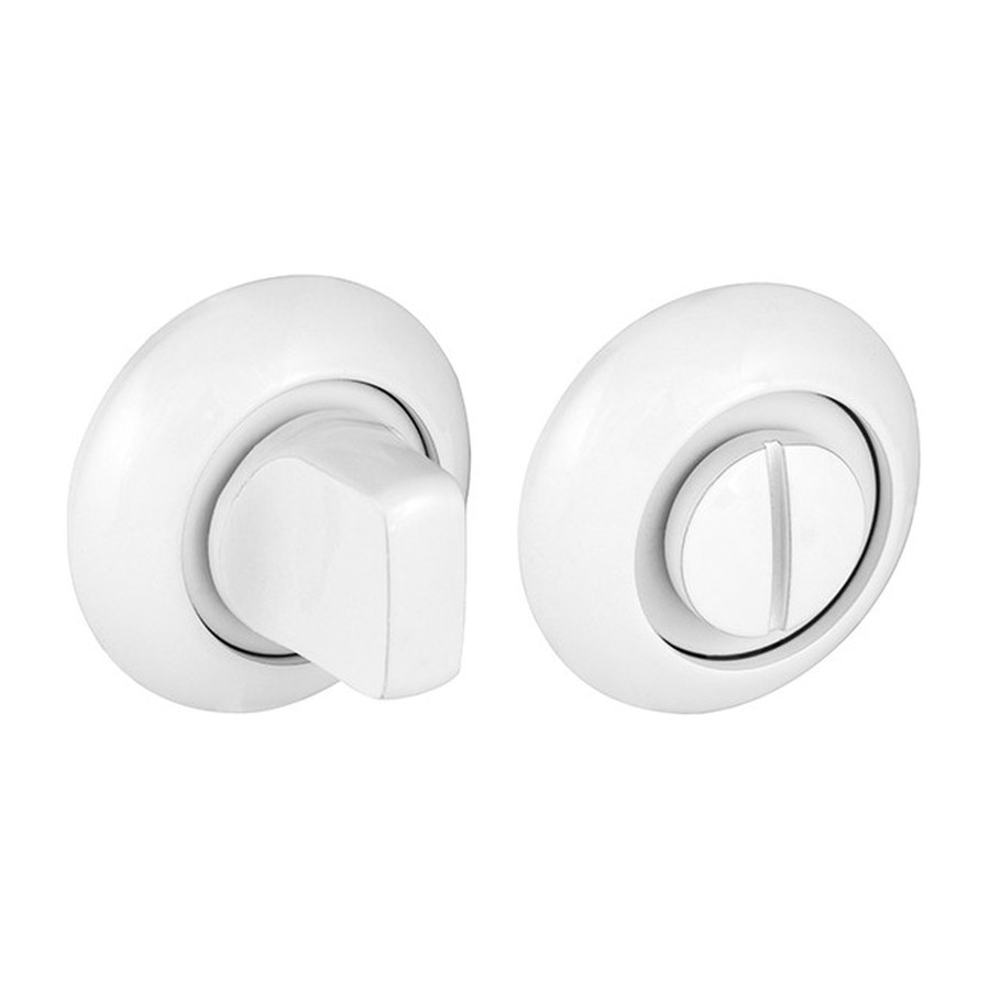 Дверная фурнитура Ручка поворотная BK6.R.RM54 (BK6 RM) WH-19 белый