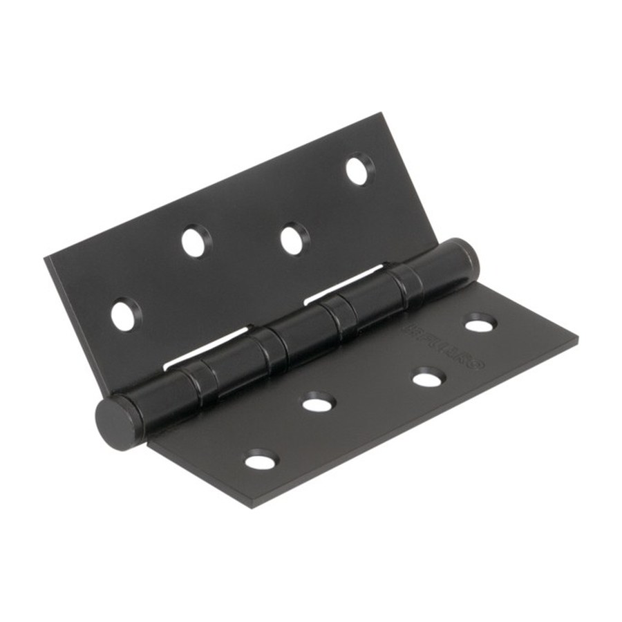 Дверная фурнитура Петля универсальная IN4400U BL (4BB 100x75x2,5) черный матовый