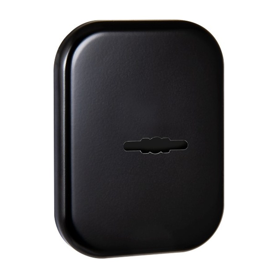Накладка на сувальдный Замок Fuaro (Фуаро) ESC.S.XL/K.486 BL (SC 486-S SQ XL) со шторкой черный (1шт.)