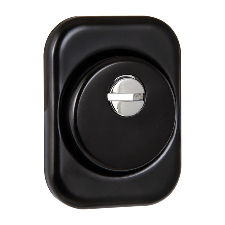 Дверная фурнитура Броненакладка Fuaro (Фуаро) DEF.XL/K-EXT.4286 (DEF 4286 SQ XL) BL-24 черный