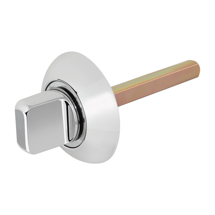 Ручка поворотная BKW8x75.R.AR54 PLASTIC (BKW8 AR) CP-8 хром