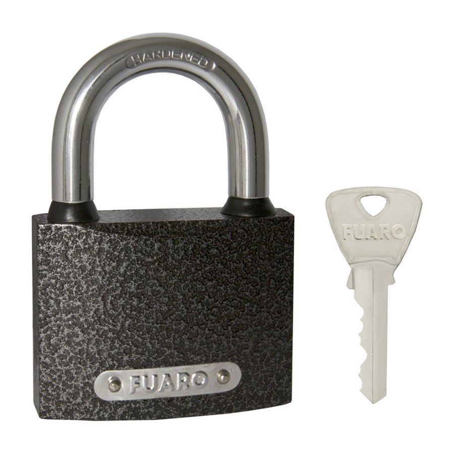 Замок навесной PL-UNI-0163 (PL-01-63) 3key англ. /коробка