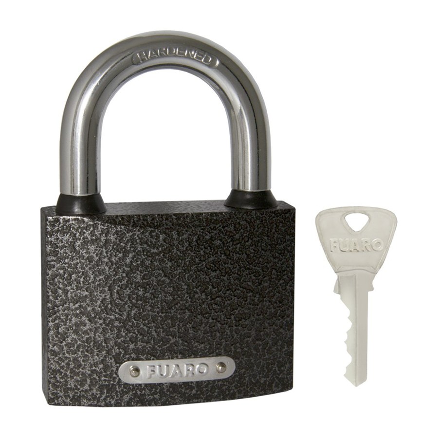 Дверная фурнитура Замок навесной PL-UNI-0175 (PL-01-75) 3key англ. /коробка