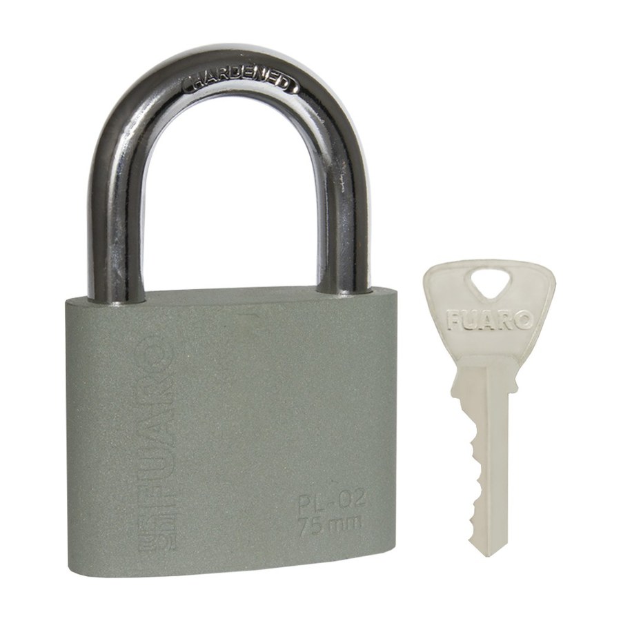 Замок навесной PL-PROTEC-0275 3key (PL-02-75) англ. /блистер