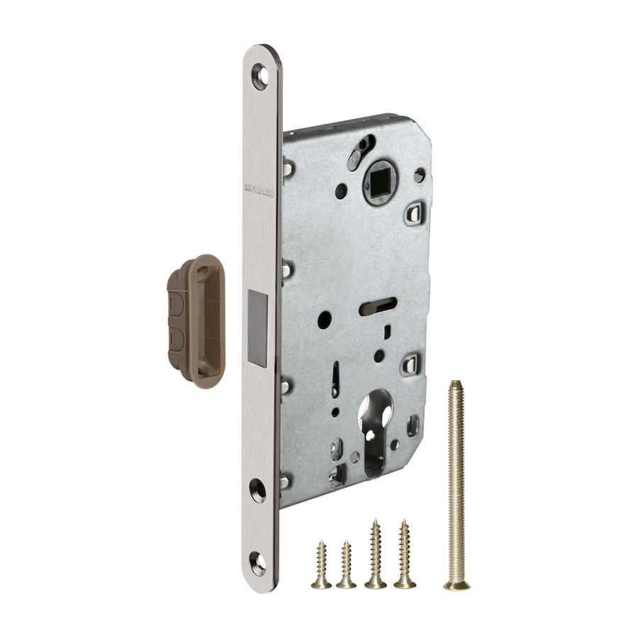 Дверная фурнитура Корпус врезного замка MAGNM85C-50 (M85C-50) SN мат.никель