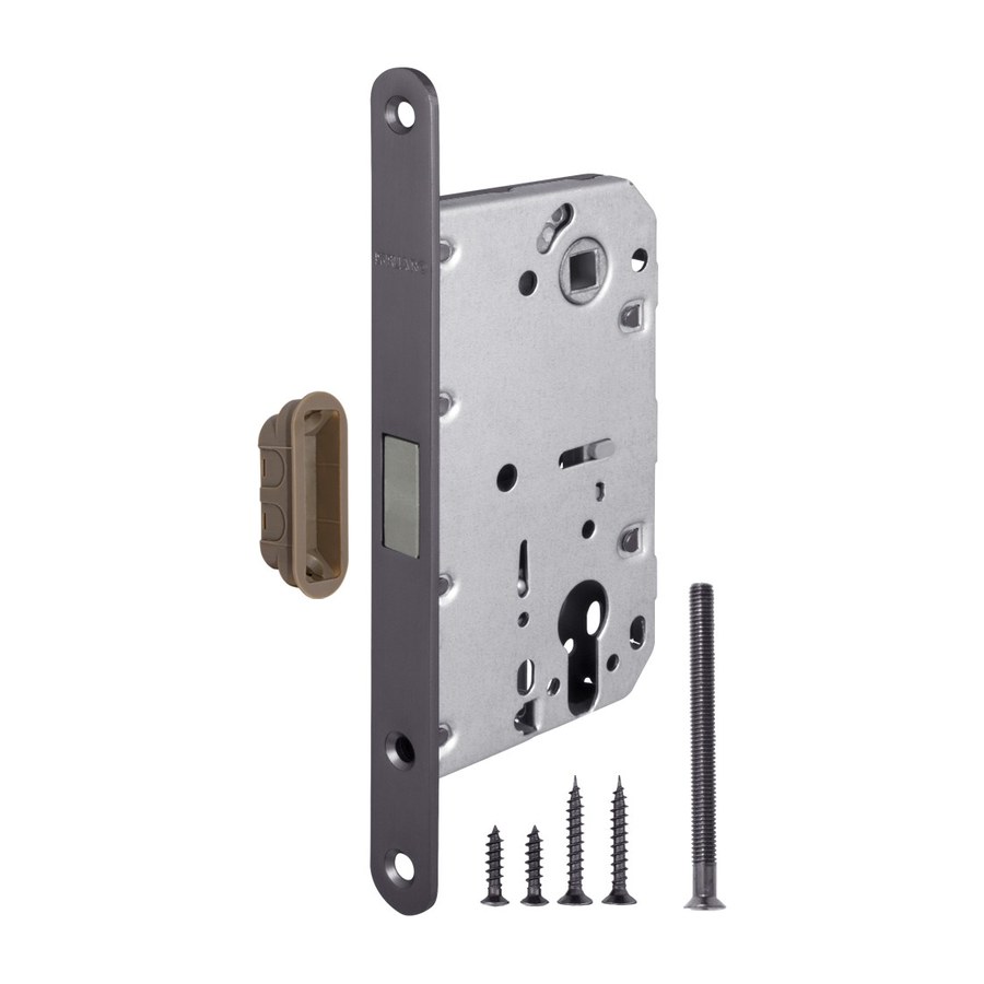 Дверная фурнитура Корпус врезного замка MAGNM85C-50 (M85C-50) GR графит