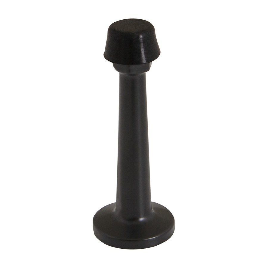 Дверная фурнитура Упор дверной настенный STOPPER/15 (DS-15) BL-24 черный