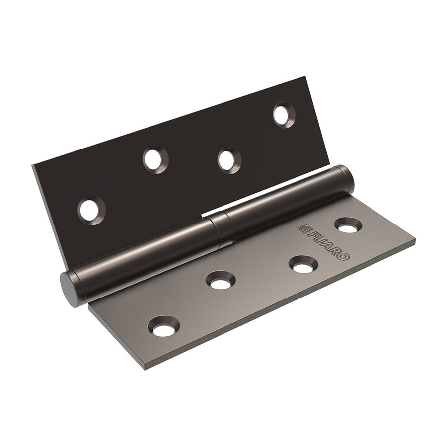 Дверная фурнитура Петля съемная IN4430SR-BL GR правая (413/BL-4 100x75x2,5) графит БЛИСТЕР