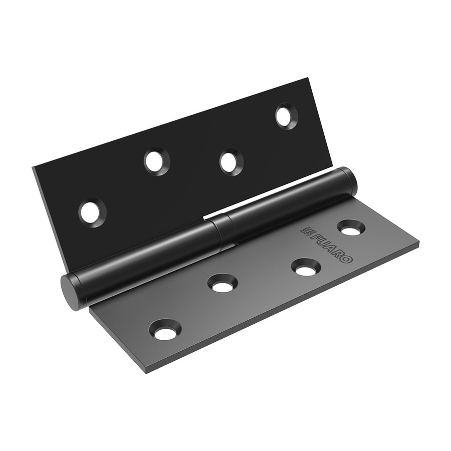 Петля съемная IN4430SR-BL BL правая (413/BL-4 100x75x2,5) черный матовый БЛИСТЕР