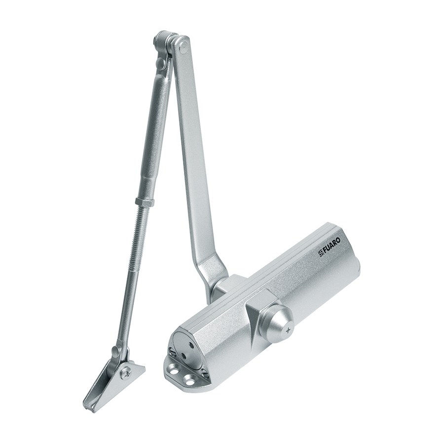 Дверная фурнитура Доводчик дверной DC20-5/TS-68 AL до 110 кг – алюминий