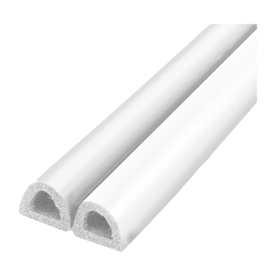 Уплотнитель самоклеящийся ADH/D-12x10mm, WHITE белый 150m