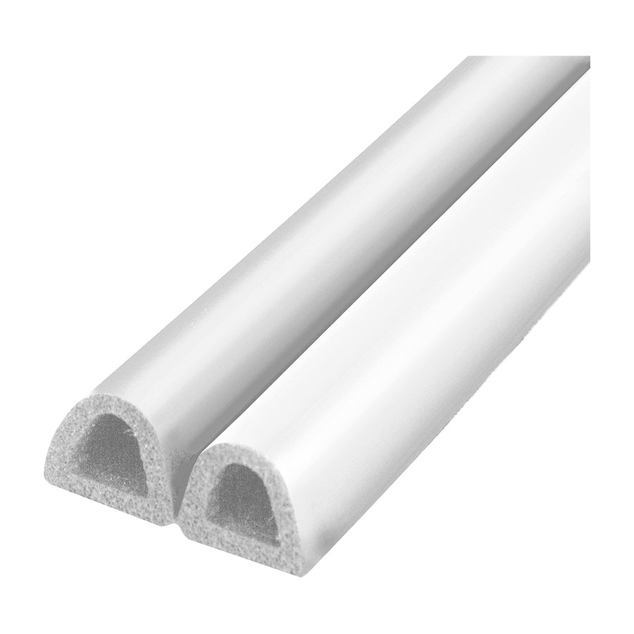 Дверная фурнитура Уплотнитель самоклеящийся ADH/D-14x12mm, WHITE белый 120m