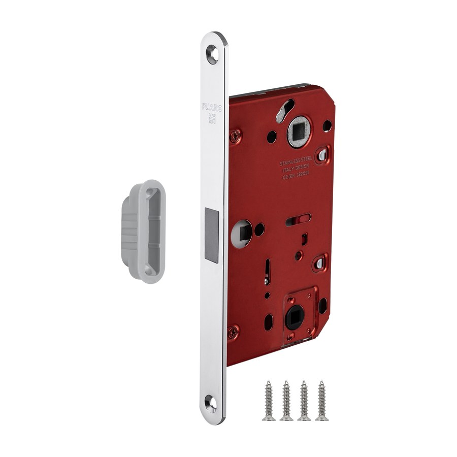 Защелка врезная магнитная MAGNM96WC-50/BL INOX CP-8 хром (блистер)