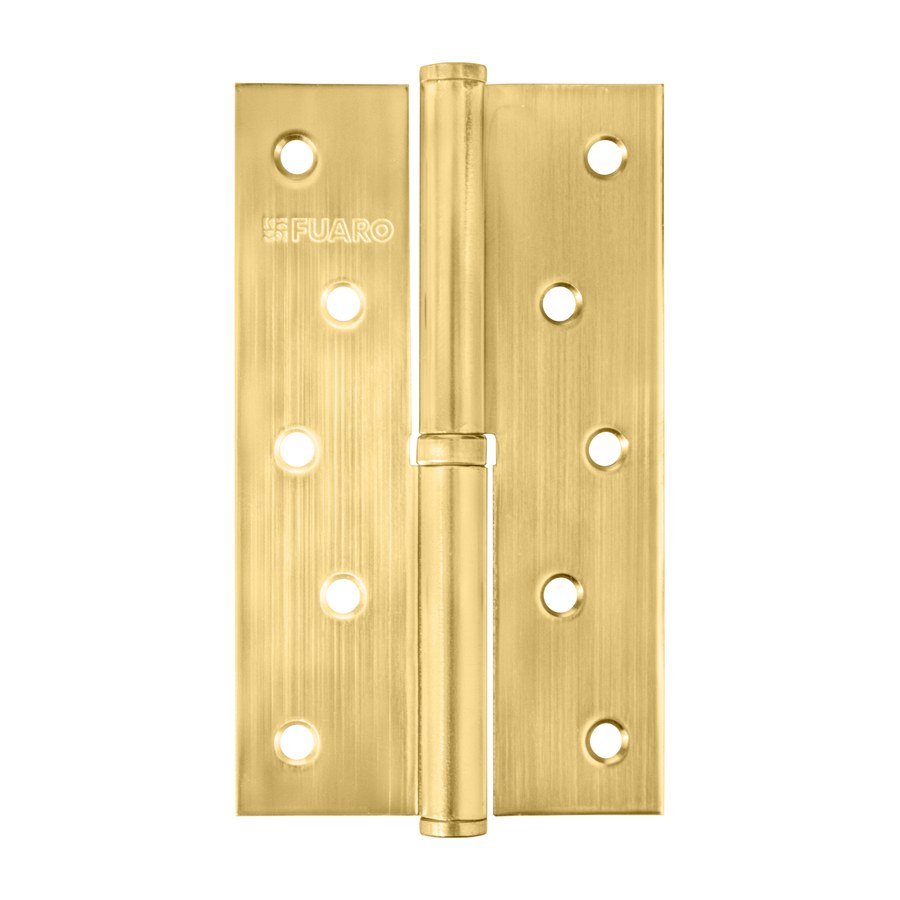 Дверная фурнитура Петля съемная IN5430SR-BL SB правая (413/BL-5 125x75x2,5) мат.золото БЛИСТЕР