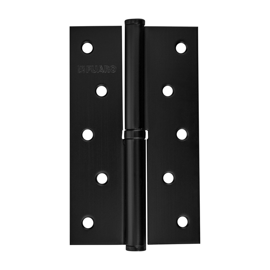Петля съемная IN5430SR-BL BL правая (413/BL-5 125x75x2,5) мат. черный БЛИСТЕР