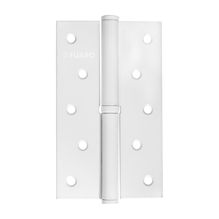 Дверная фурнитура Петля съемная IN5430SR-BL WH правая (413/BL-5 125x75x2,5) белый БЛИСТЕР