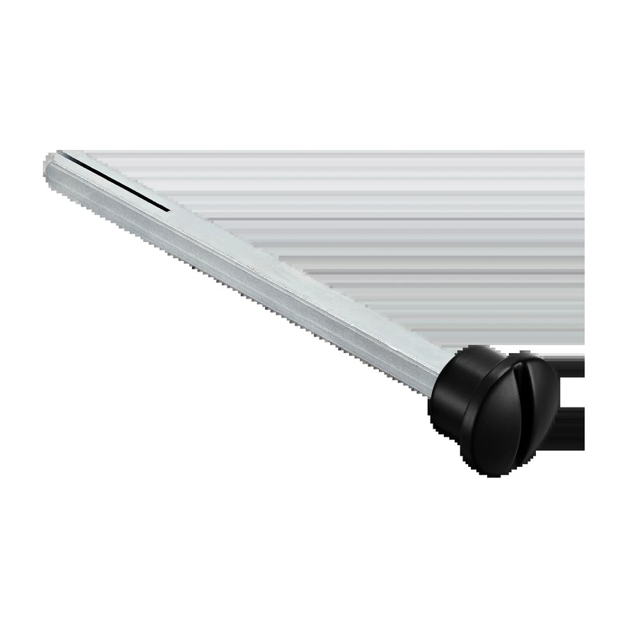Четырехгранник LUX-SPINDLE-WC 110 NERO 110мм с кнопкой, цвет черный