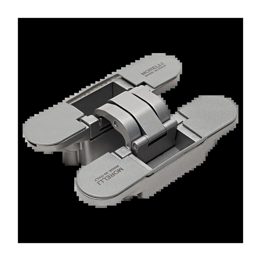 Петля скрытая HH-20 SC, врезная с 3D-регулировкой, вес полотна до 60 кг, цвет матовый хром